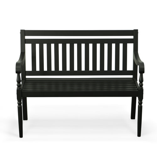 Lark Manor Andrie Acacia Outdoor Bench & Reviews Wayfair